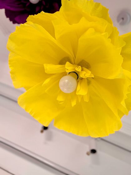 Décoration floral suspendu, fleur de printemps11