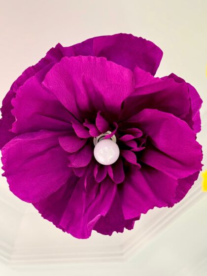 Lustre floral suspendu, fleur de printemps