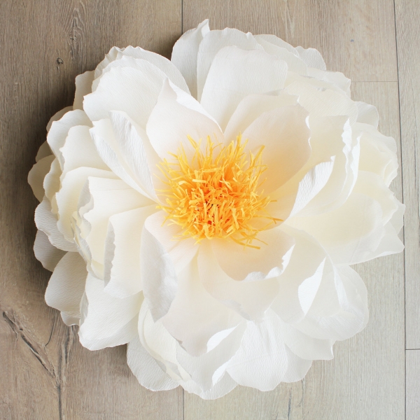 Lustre floral suspendu, pivoines – Image 2