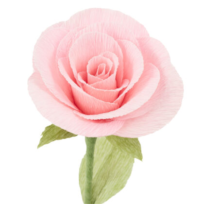 Lustre floral suspendu, Rose