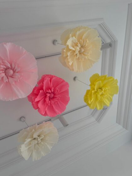 Fleur Décorative Suspendu 45 cm – fleur de printemps
