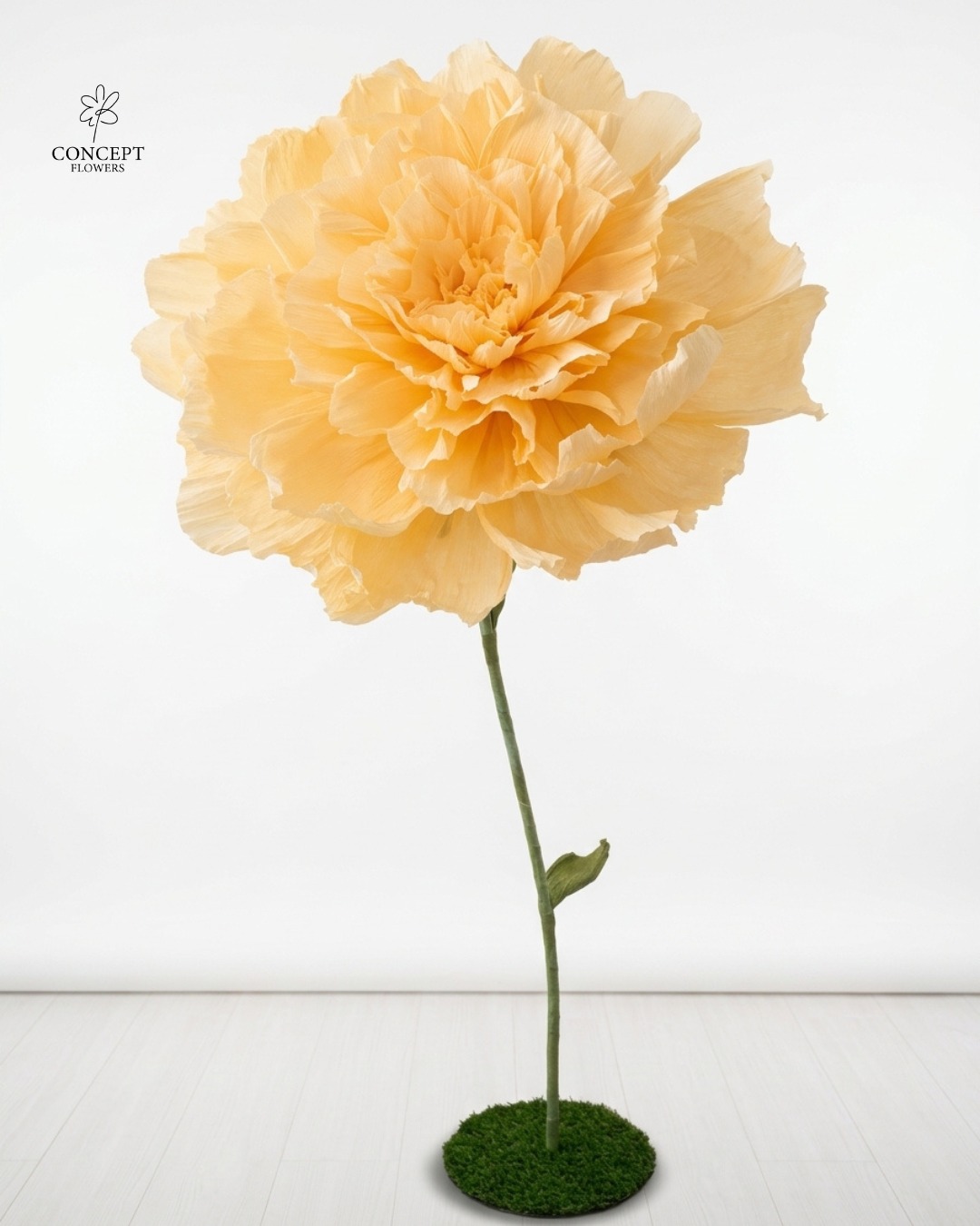 Une Fleur de pivoine avec socle – Image 3
